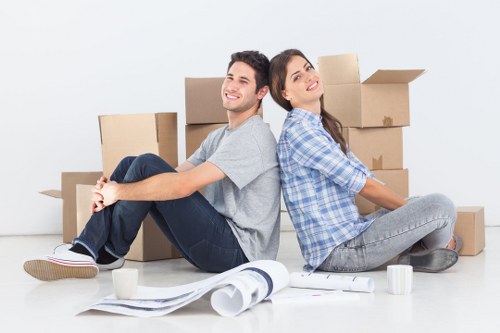 Modern apartment move illustrating cubic-yard storage rates in Nine Elms