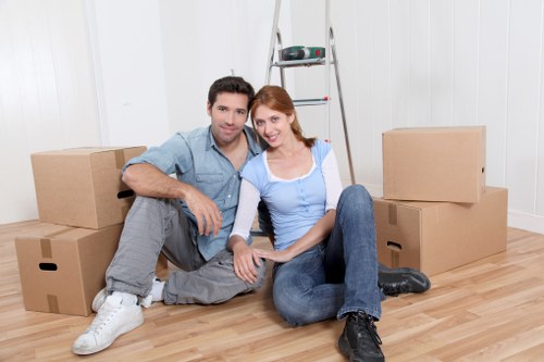 Professional flat removals in Nineelms with careful packing and loading