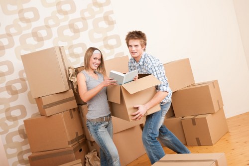 Temporary storage space in Nineelms for residents and movers