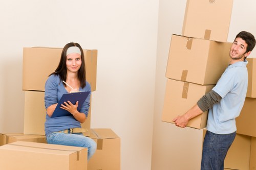 Secure storage unit process for Nineelms residents